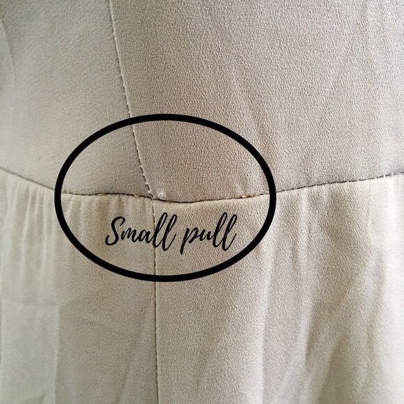 Show Me Your MuMu Jen Chiffon Maxi Dress Show Me the Ring Crisp Women’s Large - Picture 7 of 12